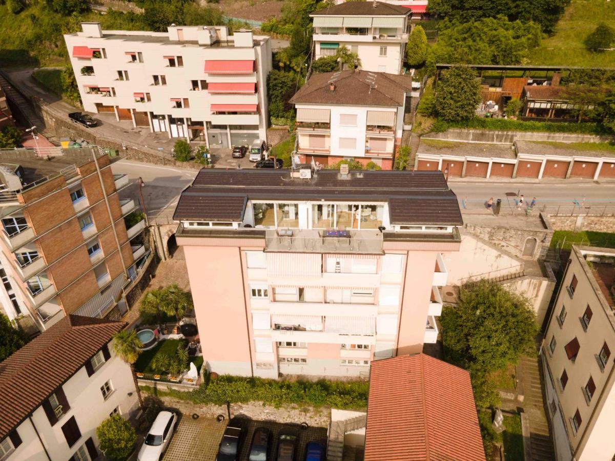 Casa Elea_ Panoramic Attic In City Center Campione d'Italia Exterior photo